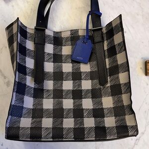 Reed American Luxury Checkered Tote Bag